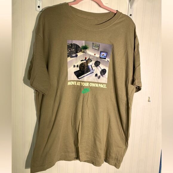 Nike‎ snail graphic tee Sz L - Picture 2 of 5